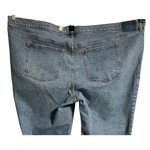 Abercrombie & Fitch Womens Mid Rise Straight Jeans Plus Size 24 Short - Picture 7 of 8